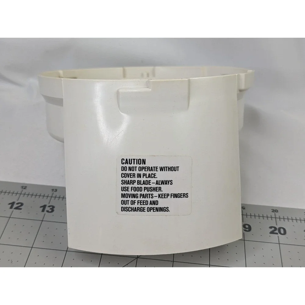 West Bend Food Preparation System Processor 41001‎ Slicer Shredder Base